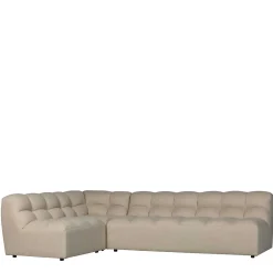 Wohnen Sofas<Design Ecksofa ohne Armlehnen in Beige - Madrilena