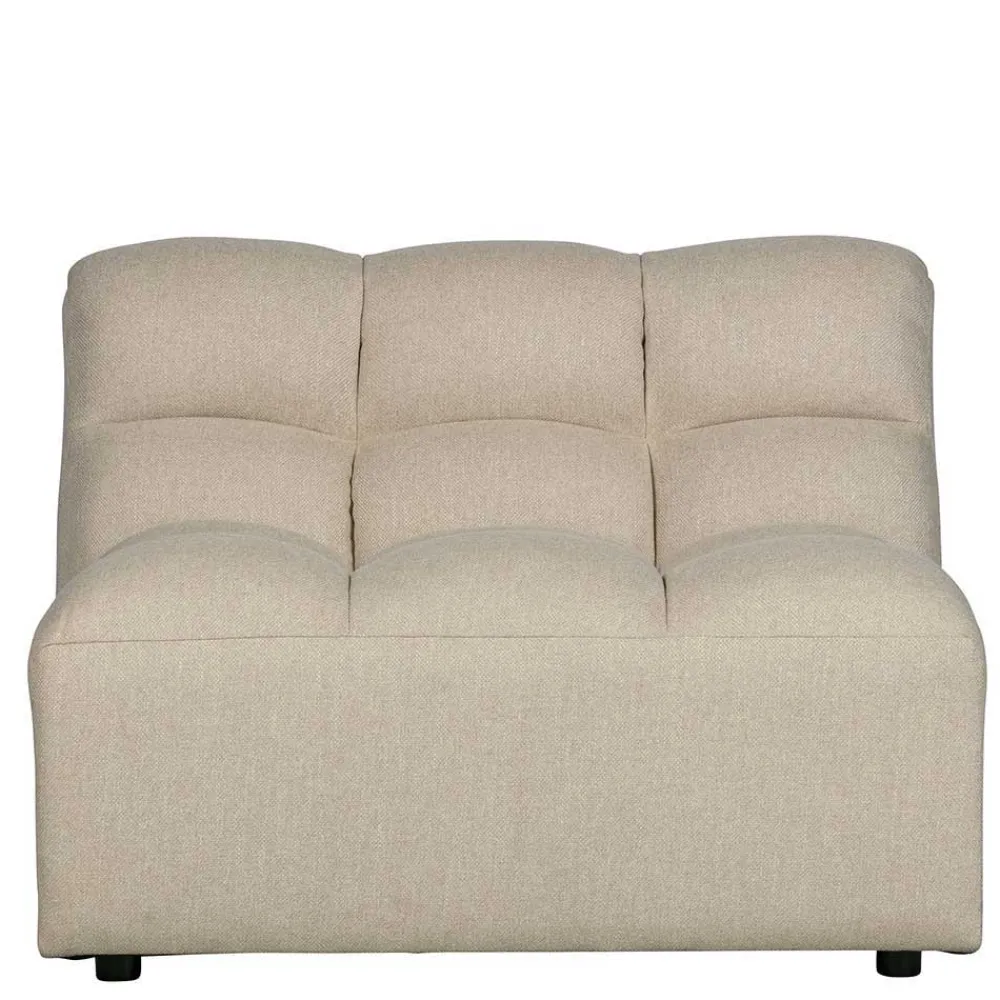 Wohnen Sofas<Design Ecksofa ohne Armlehnen in Beige - Madrilena