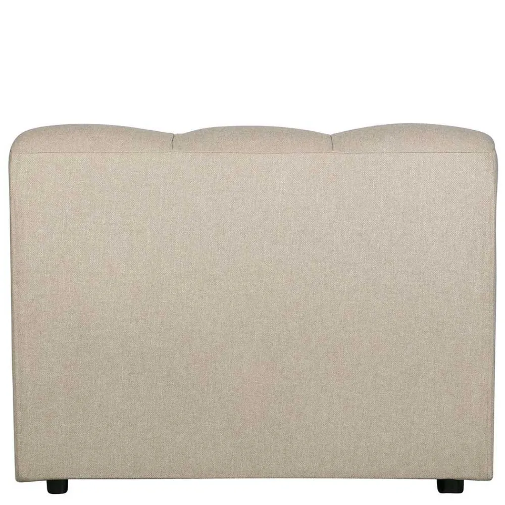 Wohnen Sofas<Design Ecksofa ohne Armlehnen in Beige - Madrilena