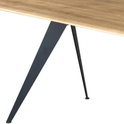 Wohnen Tische<Design Esstisch aus Wildeiche Massivholz - Vappo