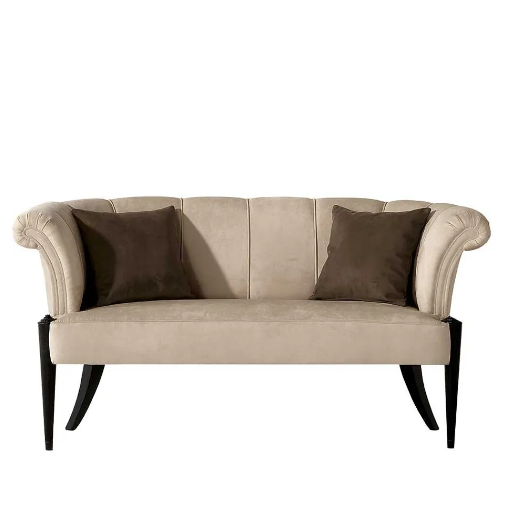 Wohnen Sitzbank<Design Esstisch Sofa in Beige - Toina