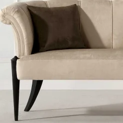 Wohnen Sitzbank<Design Esstisch Sofa in Beige - Toina