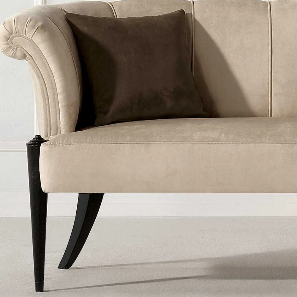 Wohnen Sitzbank<Design Esstisch Sofa in Beige - Toina