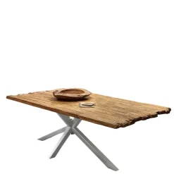 Wohnen Tische<Design Esszimmertisch aus Recyclingholz Teak - Burgos