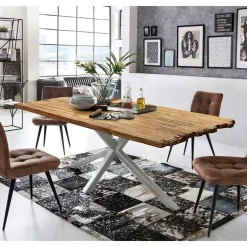 Wohnen Tische<Design Esszimmertisch aus Recyclingholz Teak - Burgos