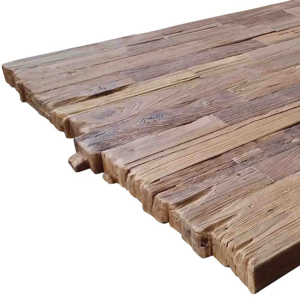Wohnen Tische<Design Esszimmertisch aus Recyclingholz Teak - Burgos