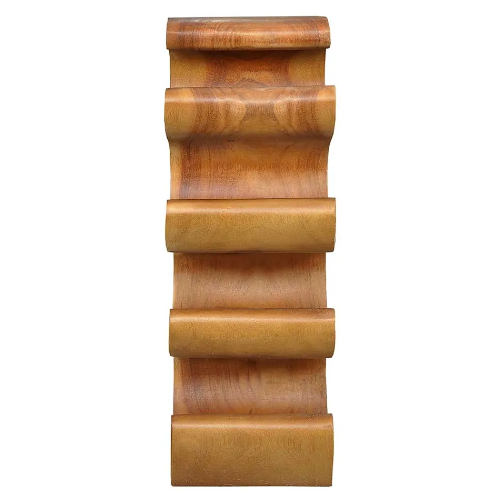 Wohnen Regale<Design Flaschenregal aus Suar Massivholz - Teako