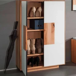 Wohnen Garderoben<Design Flur Möbel Set zweifarbig - Mandrey (vierteilig)