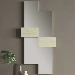 Wohnen Garderoben<Design Flur Set in Cremefarben & Weiß - Timos (zweiteilig)