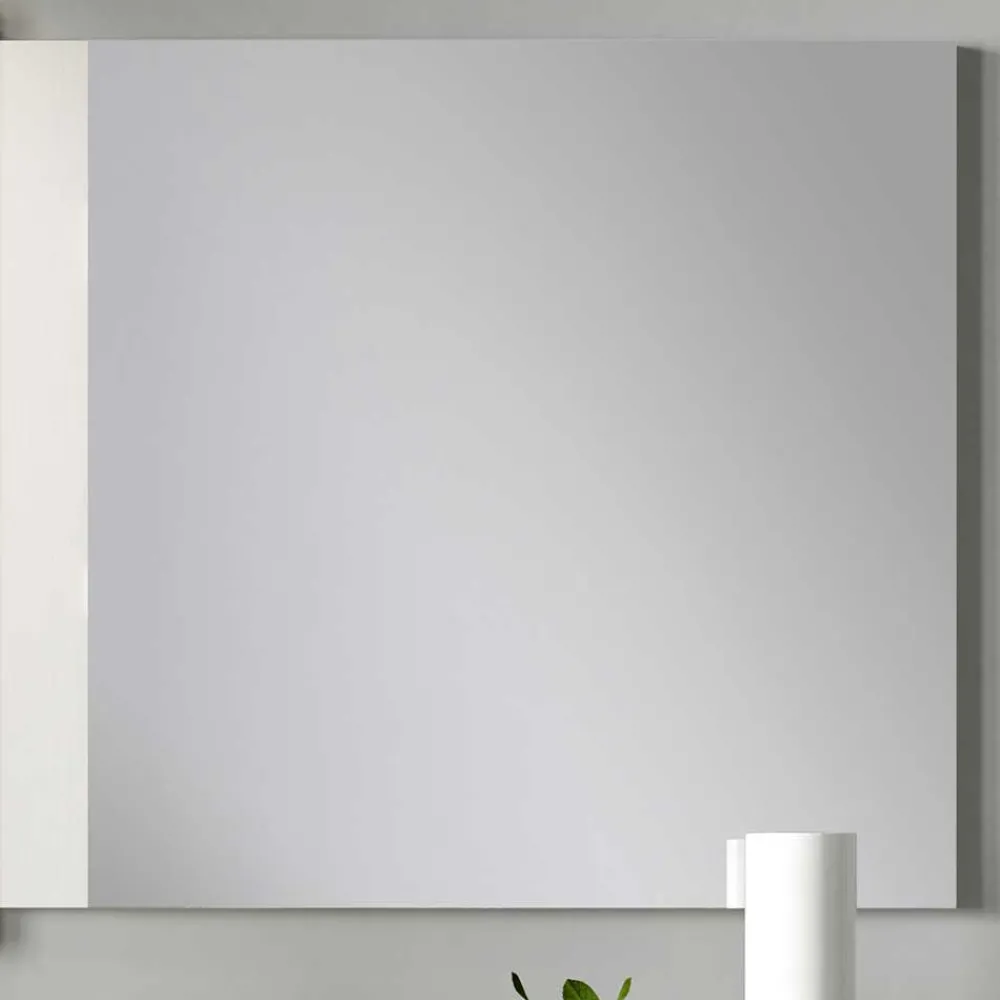 Wohnen Garderoben<Design Flur Set in Weiß & Schwarz - Riguna (zweiteilig)