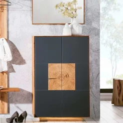 Wohnen Garderoben<Design Flureinrichtung Wildeiche - Mandrey (vierteilig)