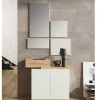 Wohnen Garderoben<Design Flurkommode & Spiegel Set - Gangizo (fünfteilig)