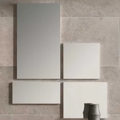 Wohnen Garderoben<Design Flurkommode & Spiegel Set - Gangizo (fünfteilig)