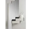 Wohnen Garderoben<Design Flurmöbel in Weiß & Schwarz - Uwida (vierteilig)