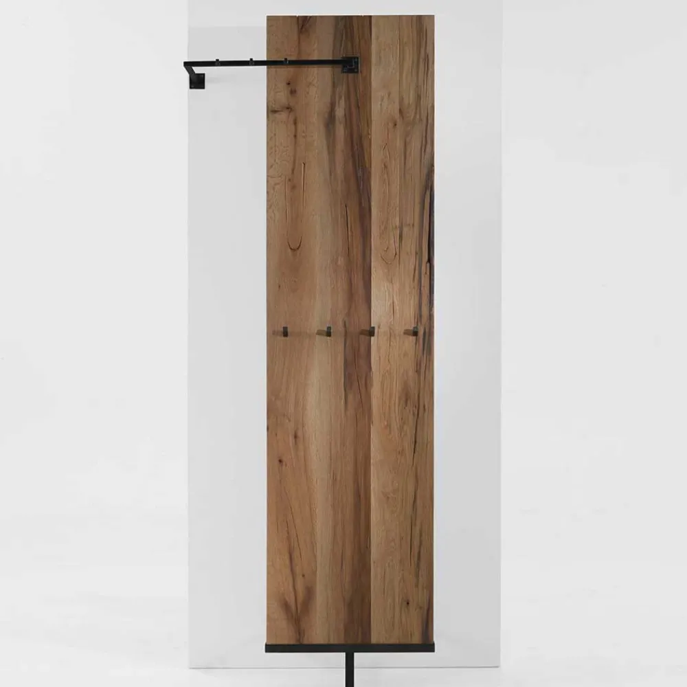 Wohnen Garderoben<Design Garderobe aus Balkeneiche & Metall - Alsbetas