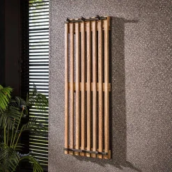 Wohnen Garderoben<Design Garderobe aus Mangoholz in Sand - Laan