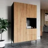 Wohnen Schränke<Design Garderobenschrank in Wildeiche - Cavan