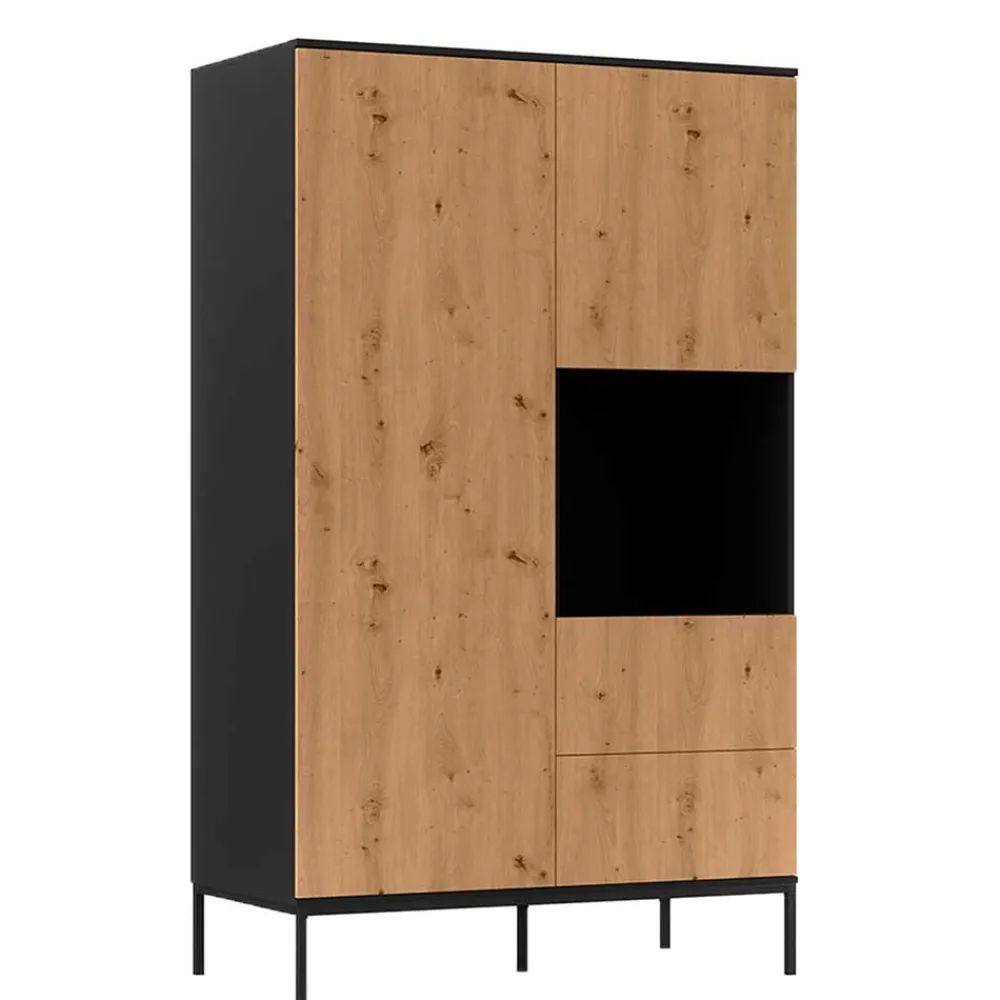 Wohnen Schränke<Design Garderobenschrank in Wildeiche - Cavan