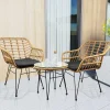 Wohnen Sitzgruppe<Design Garten Sitzgruppe für Zwei - Kolage (dreiteilig)