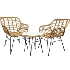 Wohnen Sitzgruppe<Design Garten Sitzgruppe für Zwei - Kolage (dreiteilig)