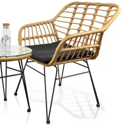 Wohnen Sitzgruppe<Design Garten Sitzgruppe für Zwei - Kolage (dreiteilig)