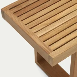 Wohnen Sitzbank<Design Gartenbank aus Teak Recyclingholz - Torina