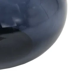 Wohnen Tische<Design Glas Beistelltisch in Schwarz - Idian