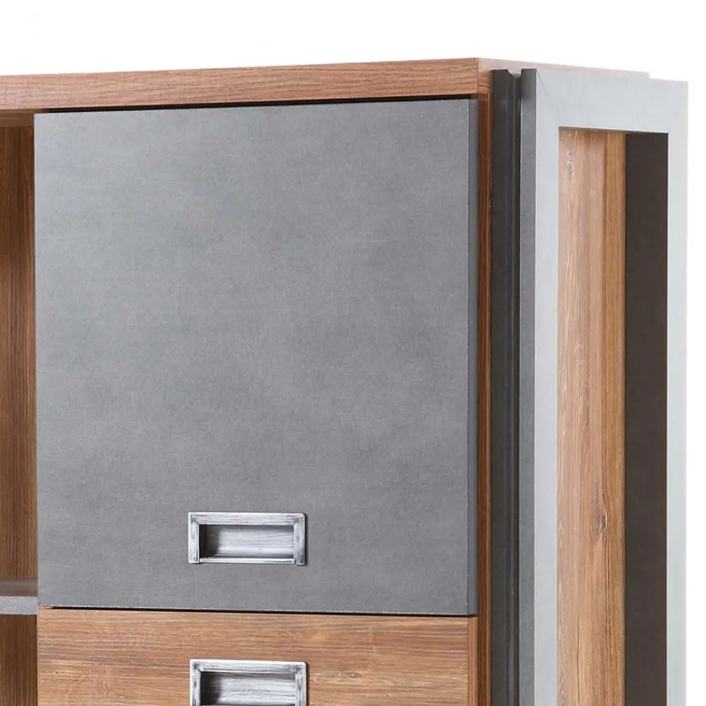 Wohnen Highboards|Kommoden<Design Highboard im Loft Style - Rompira