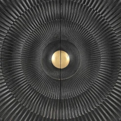 Wohnen Vitrinen<Design Highboard in Schwarz und Gold - Oglio
