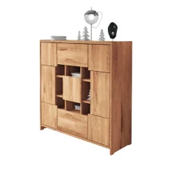 Wohnen Highboards<Design Highboard Salomonia mit offenen Fächern