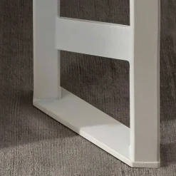 Wohnen Betten<Design Himmelbett in Eiche Natur & Weiß - Risa