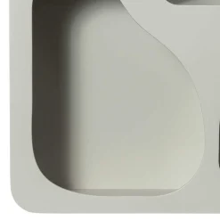 Wohnen Regale<Design Hängeregal in Hellgrau - Martinus