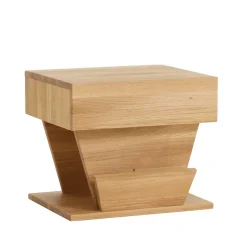 Wohnen Kommoden<Design Holz Nachttisch Zavatraos mit Zeitungsständer