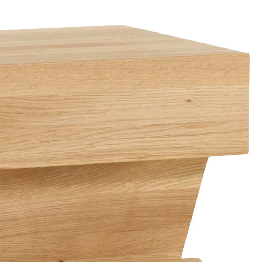 Wohnen Kommoden<Design Holz Nachttisch Zavatraos mit Zeitungsständer