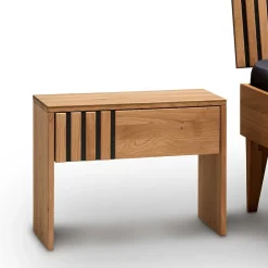 Wohnen Betten<Design Holzbett aus Wildeiche Massivholz - Manarola I