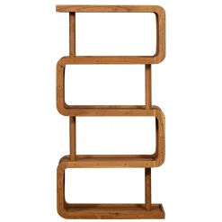 Wohnen Regale<Design Holzregal aus Akazie Massivholz - Selrito