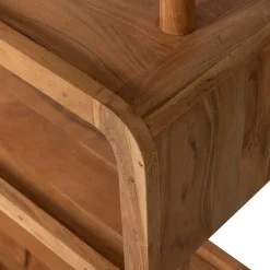 Wohnen Regale<Design Holzregal aus Akazie Massivholz - Selrito