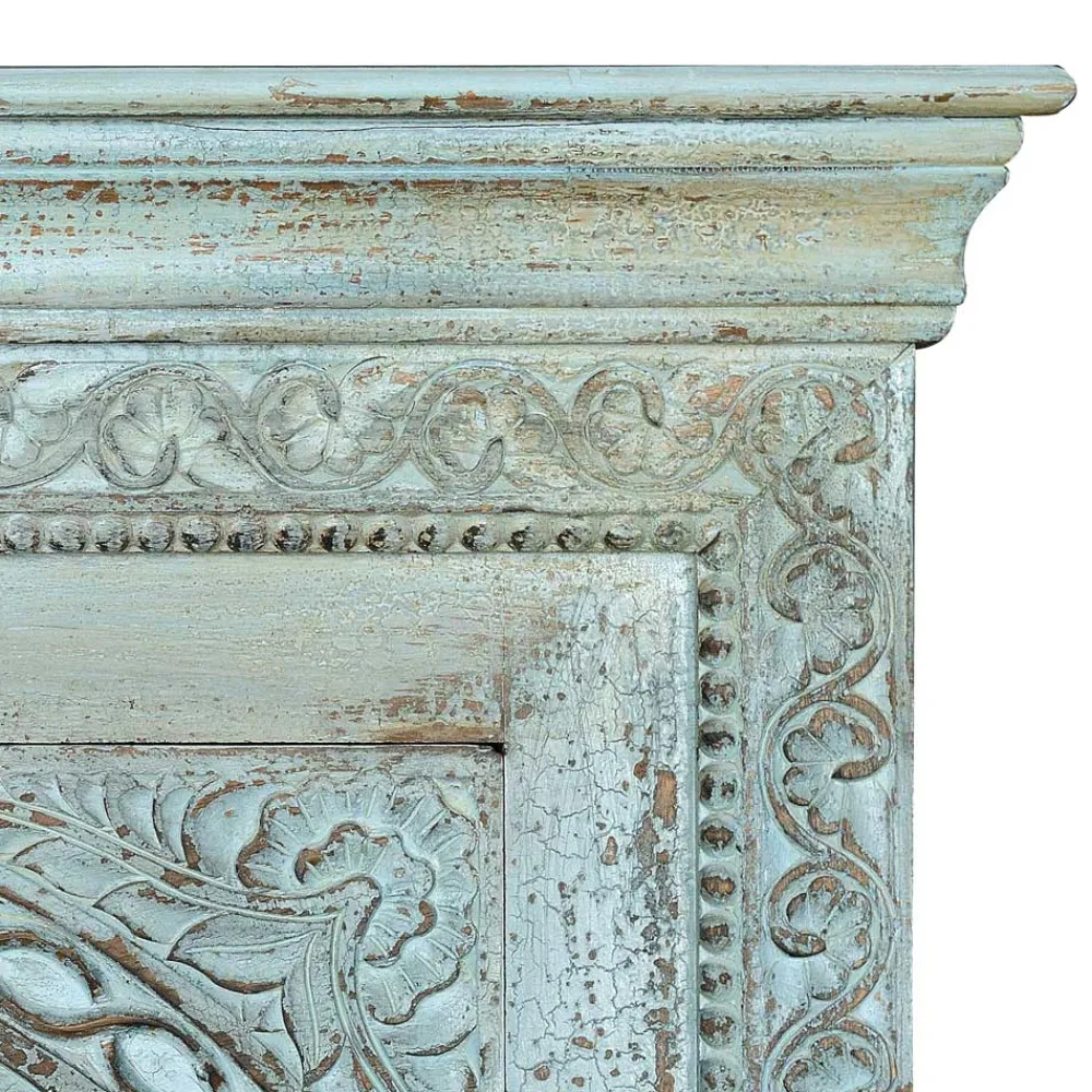 Wohnen Schränke<Design Holzschrank in Türkis - Francys