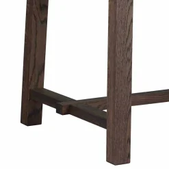 Wohnen Tische<Design Holztisch aus Eiche dunkel lackiert und gebürstet - Vedraza