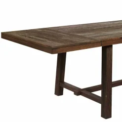 Wohnen Tische<Design Holztisch aus Eiche dunkel lackiert und gebürstet - Vedraza