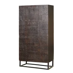Wohnen Kleiderschränke<Design Kleiderschrank in Walnuss Braun - Solu