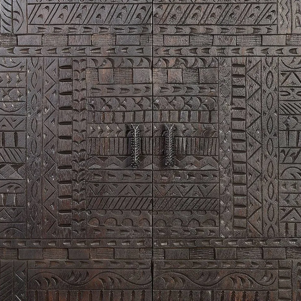 Wohnen Kleiderschränke<Design Kleiderschrank in Walnuss Braun - Solu