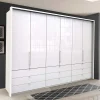 Wohnen Kleiderschränke<Design Kleiderschrank mit neun Schubladen - Dolienca