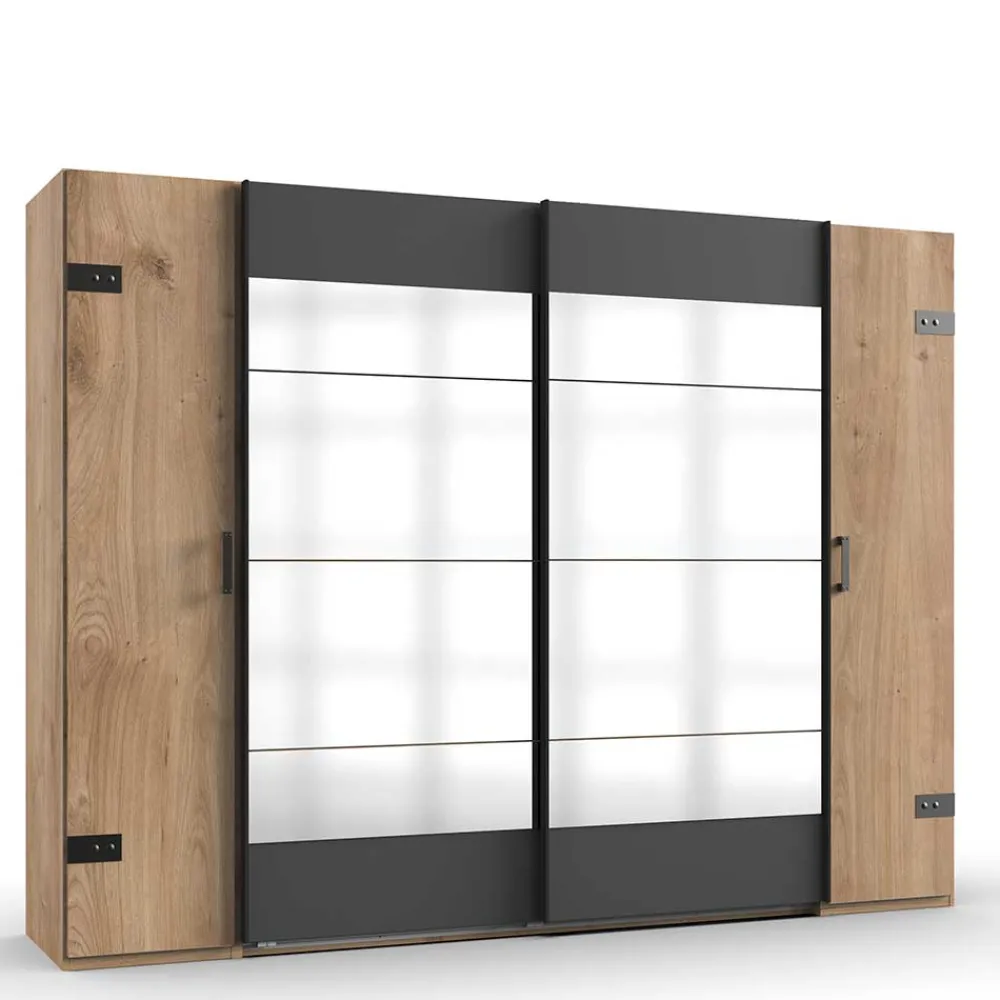 Wohnen Kleiderschränke<Design Kleiderschrank mit Spiegeln - Enegal