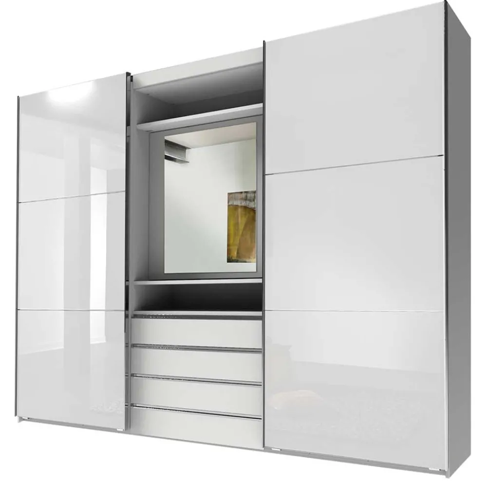 Wohnen Kleiderschränke|Schränke<Design Kleiderschrank mit viel Stauraum - Gastruna