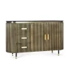 Wohnen Sideboards<Design Kombi-Kommode mit Marmorplatte - Hayato