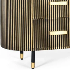 Wohnen Sideboards<Design Kombi-Kommode mit Marmorplatte - Hayato