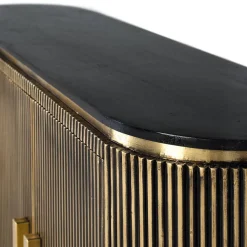 Wohnen Sideboards<Design Kombi-Kommode mit Marmorplatte - Hayato