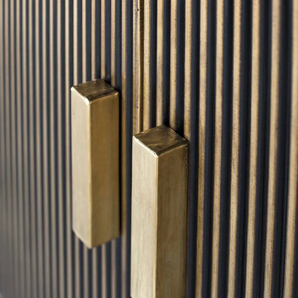 Wohnen Sideboards<Design Kombi-Kommode mit Marmorplatte - Hayato