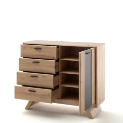Wohnen Sideboards<Design Kombikommode 119x103x44 cm - Larinca
